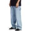 Jeans da carpentiere baggy da uomo Worker