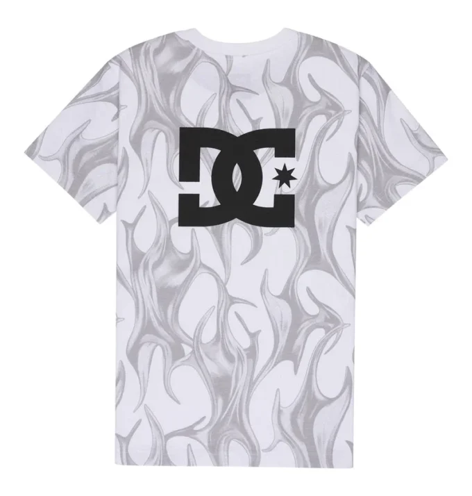 Maglietta a maniche corte DC Liquid Fuego Heritage per bambini