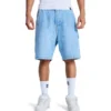 Pantaloncini da lavoro in denim larghi da uomo