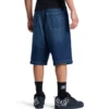 Shorts in denim baggy da uomo