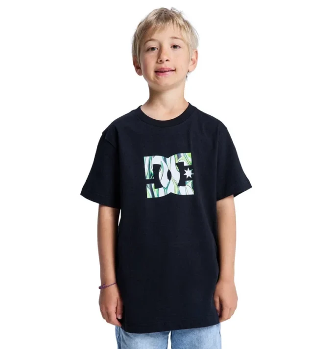 T-shirt a manica corta DC Star Filled per bambini