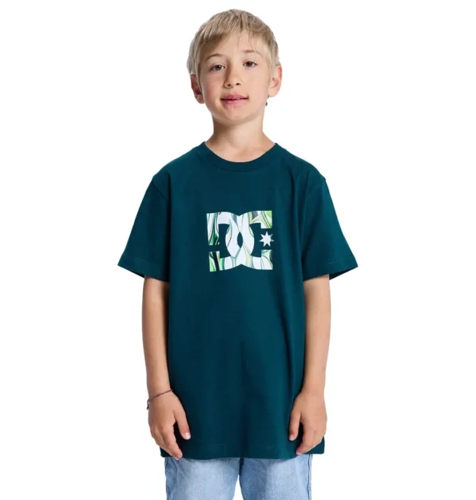 T-shirt a manica corta DC Star Filled per bambini