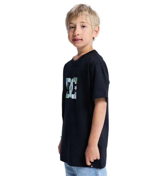 T-shirt a manica corta DC Star Filled per bambini