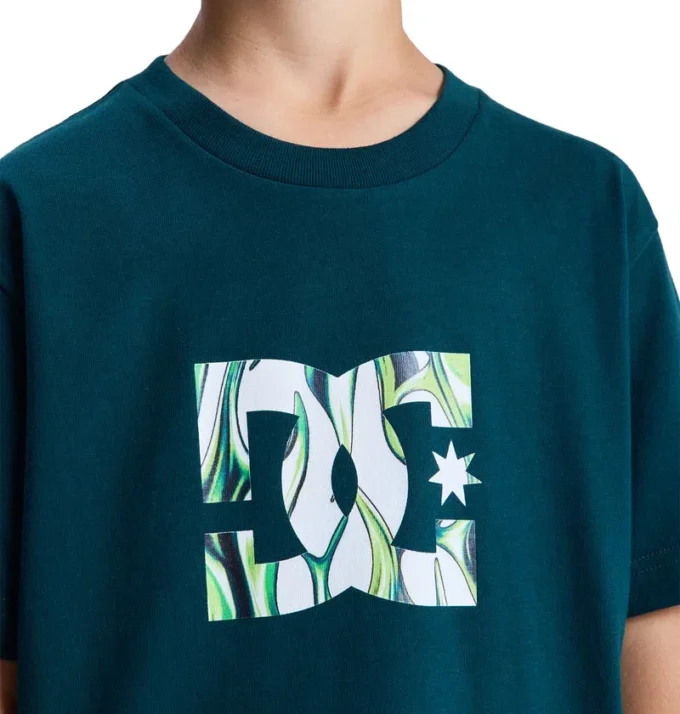 T-shirt a manica corta DC Star Filled per bambini