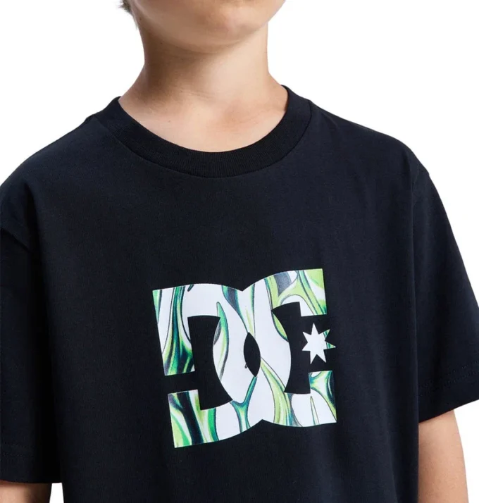 T-shirt a manica corta DC Star Filled per bambini
